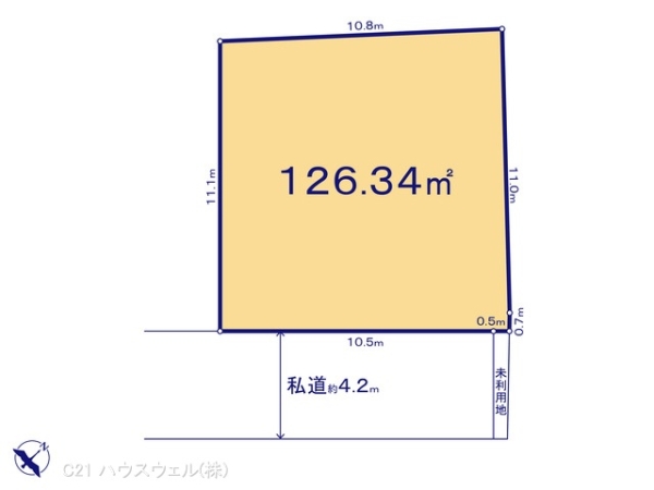上尾市大字原市の売土地