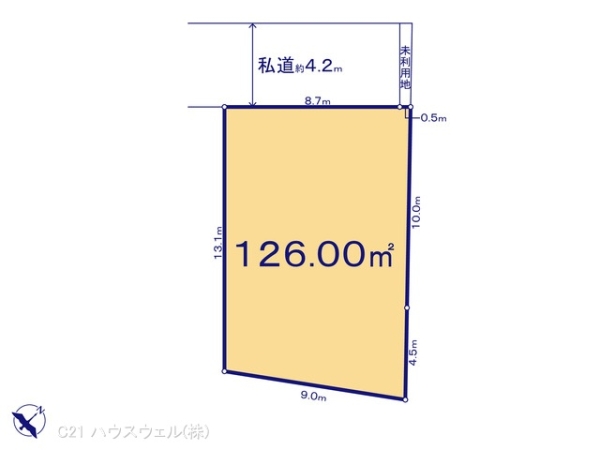 上尾市大字原市の売土地
