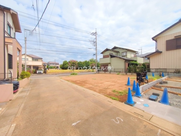 上尾市中妻４丁目の土地