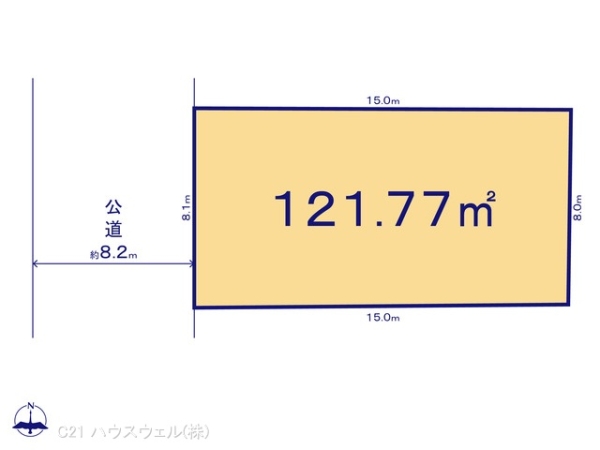 上尾市中分１丁目の売土地