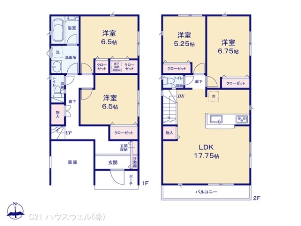 蕨市塚越６丁目の新築一戸建