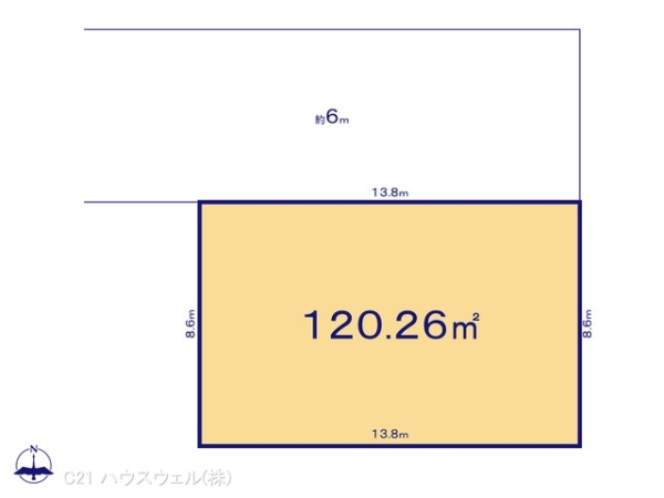 さいたま市岩槻区加倉５丁目の売土地