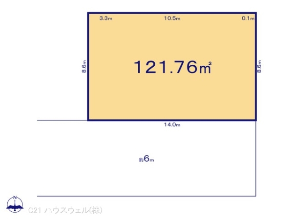 さいたま市岩槻区加倉５丁目の売土地