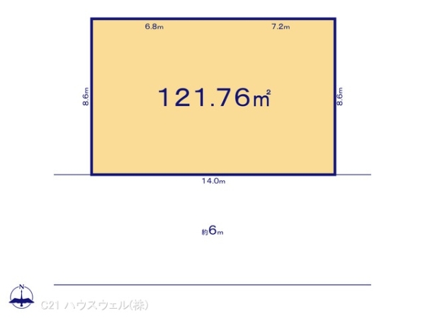 さいたま市岩槻区加倉５丁目の売土地