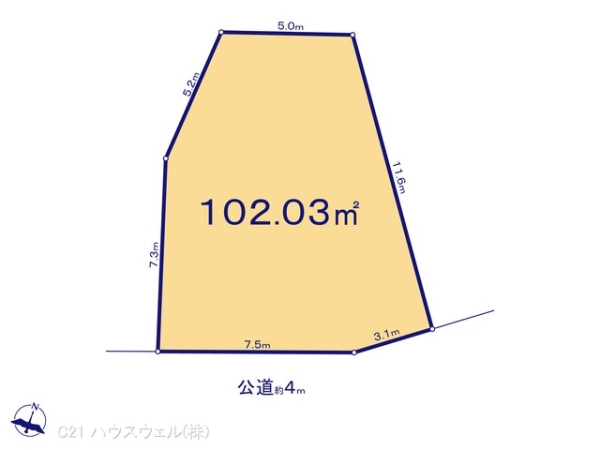 川口市八幡木２丁目の売土地