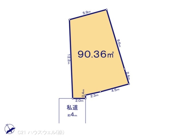 川口市元郷１丁目の売土地