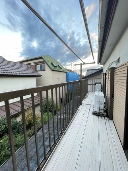 さいたま市岩槻区大字小溝の中古一戸建て(バルコニー)