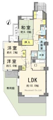 ライオンズガーデン東大宮弐番館(間取り)