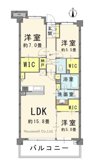 シティテラス小金井公園(間取り)