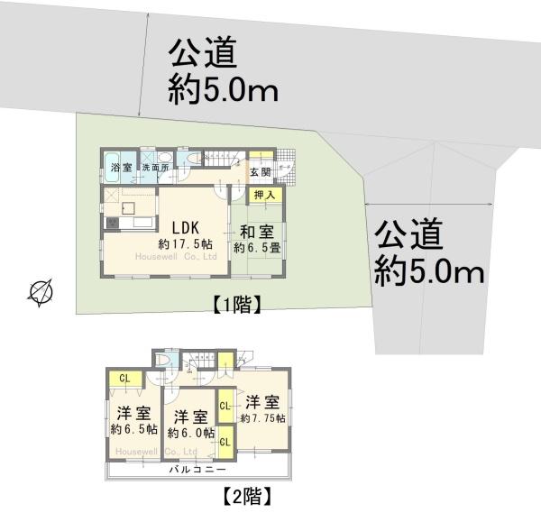 北本市中丸５丁目の中古一戸建て