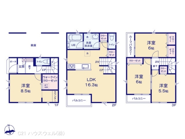 川口市芝西１丁目の新築一戸建