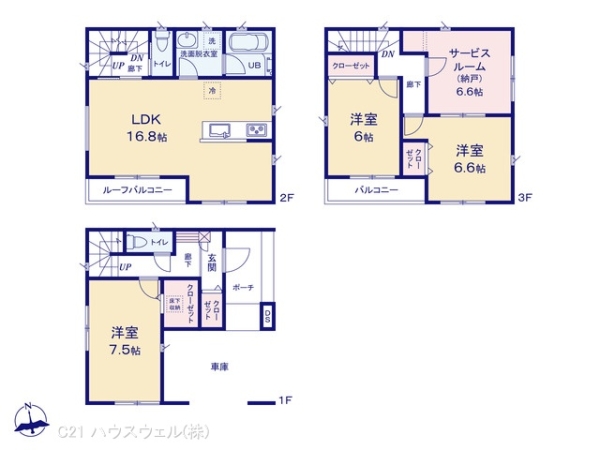 川口市芝西１丁目の新築一戸建