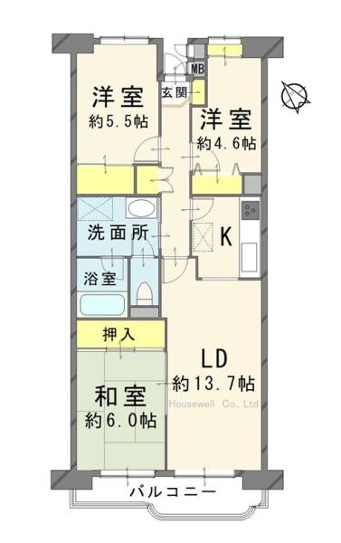 越谷ファミリータウンＢ棟