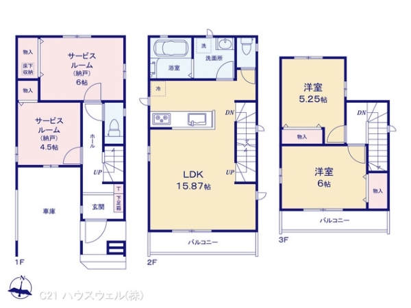 川口市青木３丁目の新築一戸建