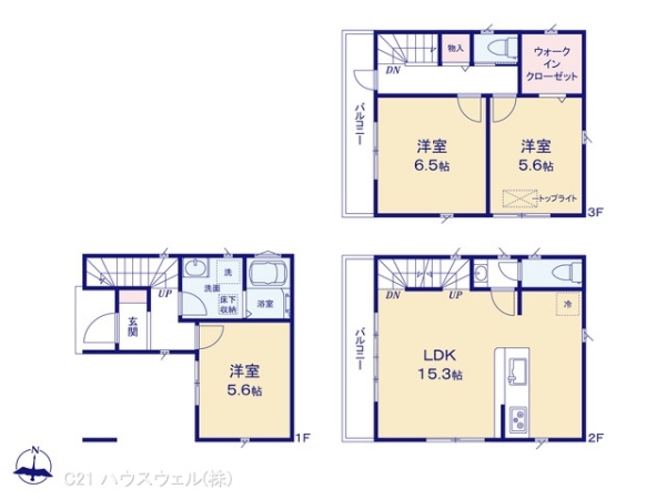 川口市芝２丁目の新築一戸建