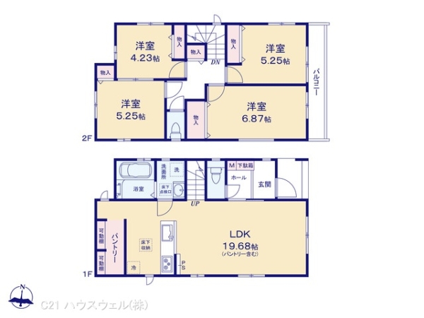 川口市上青木３丁目の新築一戸建