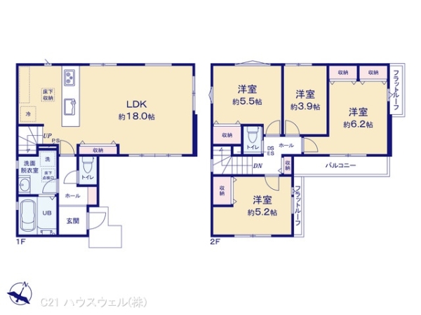 川口市長蔵３丁目の新築一戸建
