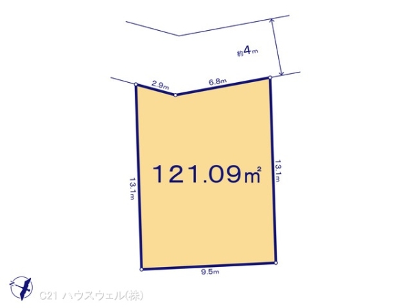 上尾市大字平塚の売土地