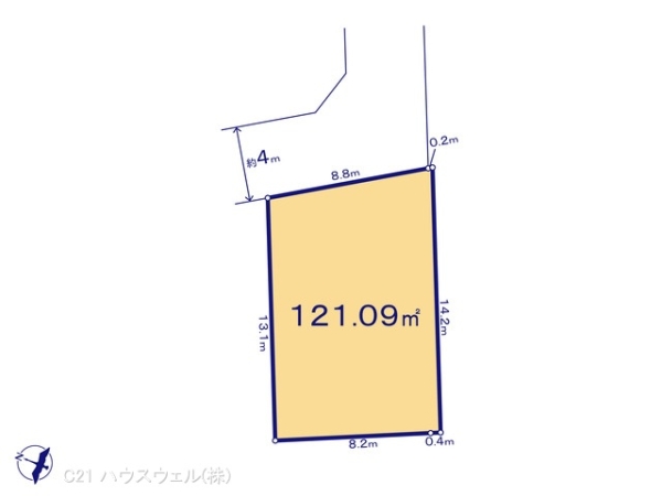 上尾市大字平塚の売土地