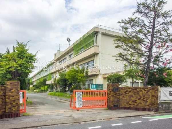 上尾市大字平塚の土地(上尾市立東小学校)