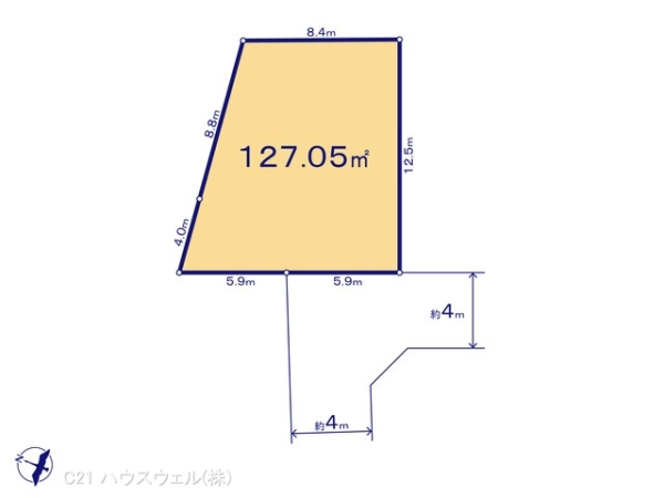 上尾市大字平塚の売土地