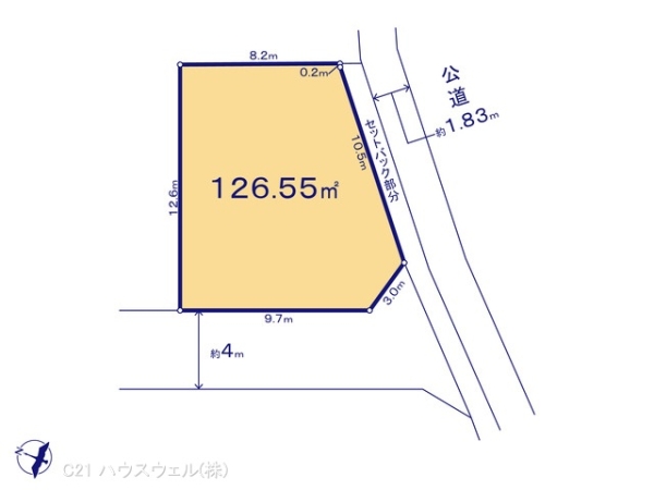 上尾市大字平塚の売土地