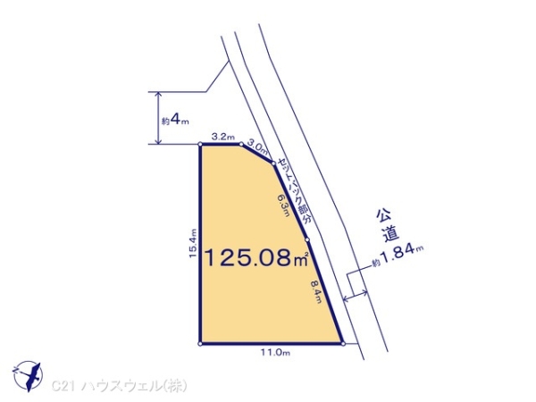 上尾市大字平塚の売土地