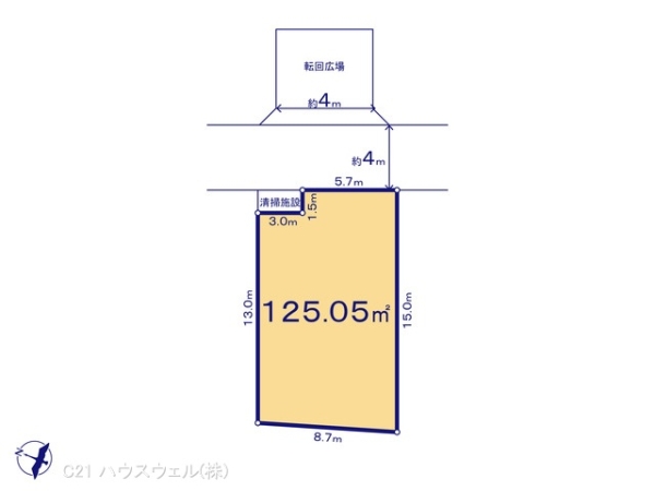 上尾市大字平塚の売土地