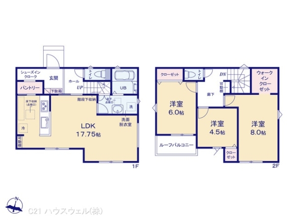 川口市大字東本郷の新築一戸建