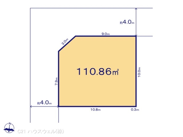 川口市大字東本郷の売土地