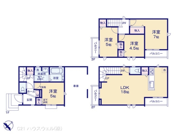 川口市上青木６丁目の新築一戸建