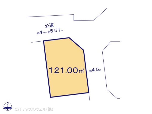 さいたま市岩槻区府内２丁目の売土地