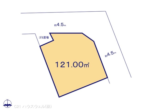 さいたま市岩槻区府内２丁目の売土地