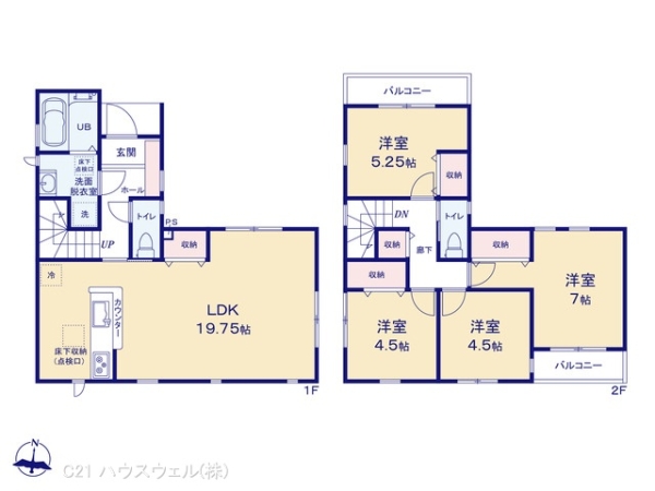 川口市安行出羽４丁目の新築一戸建