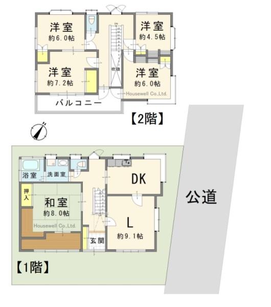 桶川市鴨川１丁目の中古一戸建