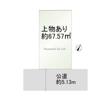 桶川市北１丁目の土地