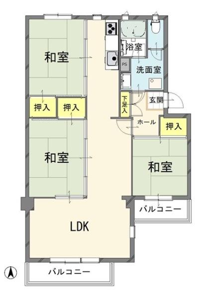 野火止団地１６号棟