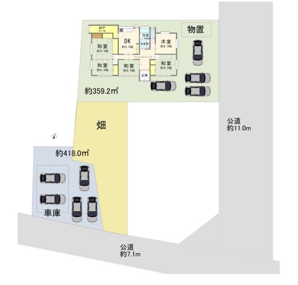 鴻巣市屈巣の中古一戸建て