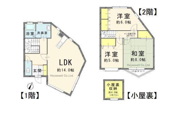 富士見市大字水子の中古テラスハウス