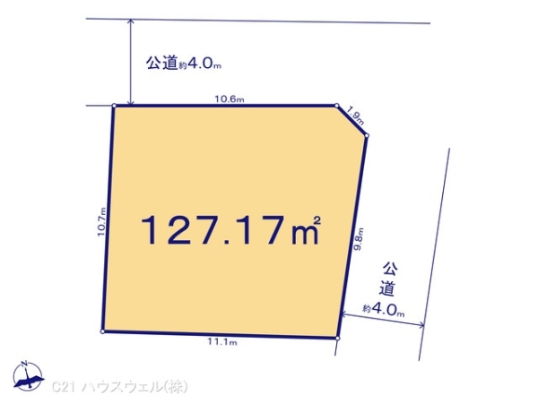 桶川市朝日３丁目の売土地