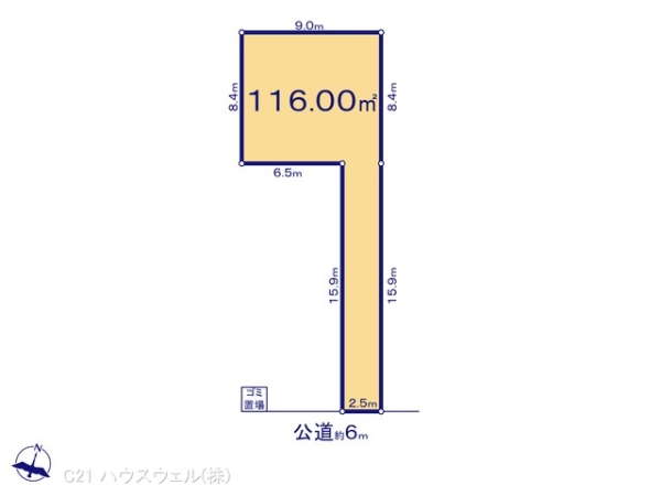 さいたま市北区吉野町２丁目の売土地