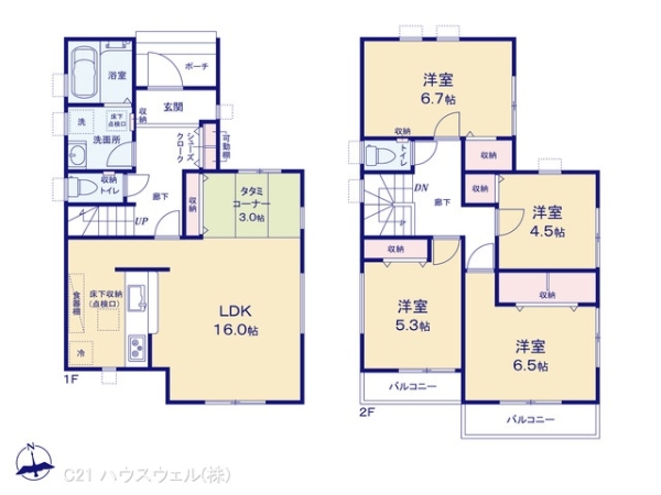 川口市上青木西３丁目の新築一戸建