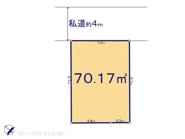 川口市元郷１丁目の売土地