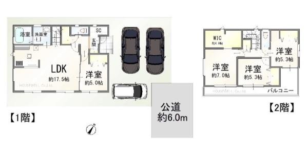 北本市中丸３丁目の中古一戸建て