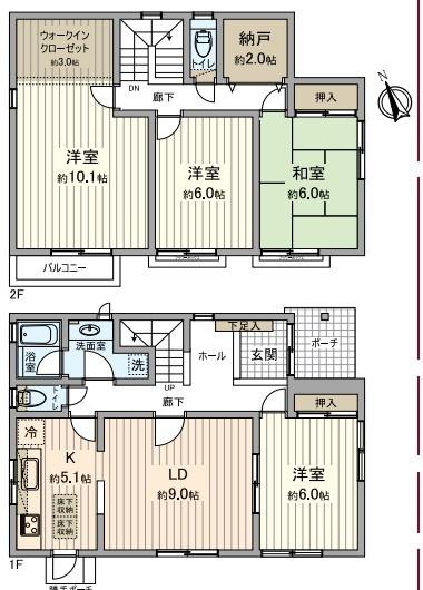 所沢市東狭山ケ丘１丁目の中古一戸建