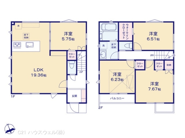 川口市大字小谷場の新築一戸建