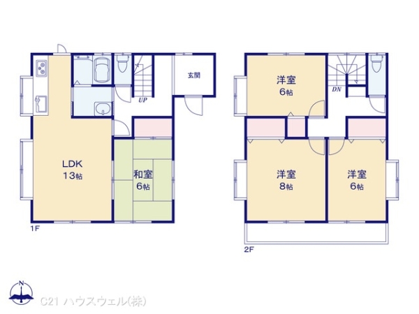 上尾市大字上野の中古一戸建