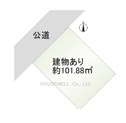 北本市中丸９丁目の土地