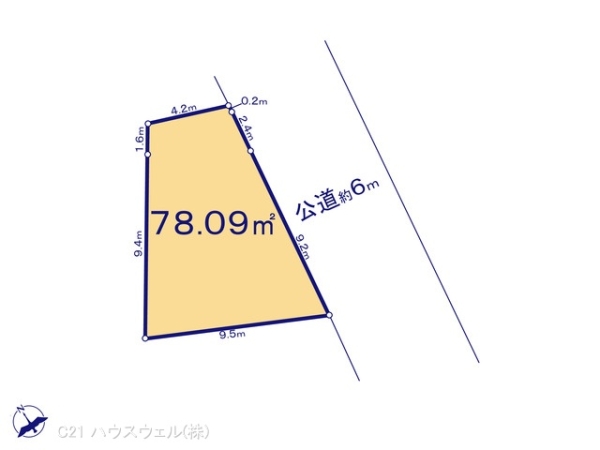川口市並木２丁目の売土地