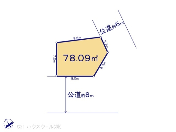 川口市並木２丁目の売土地